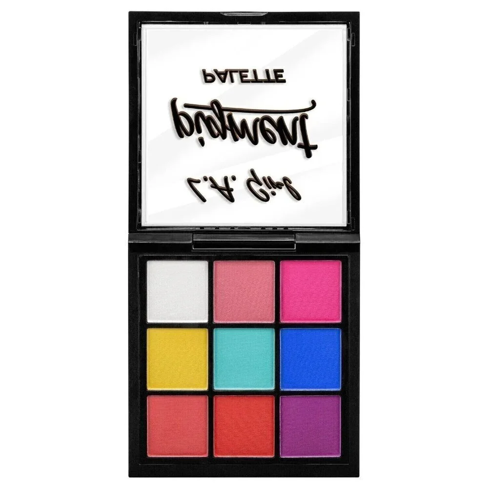 L.A. GIRL Bold Pigment 9 Color Eyeshadow Palette Volume 1